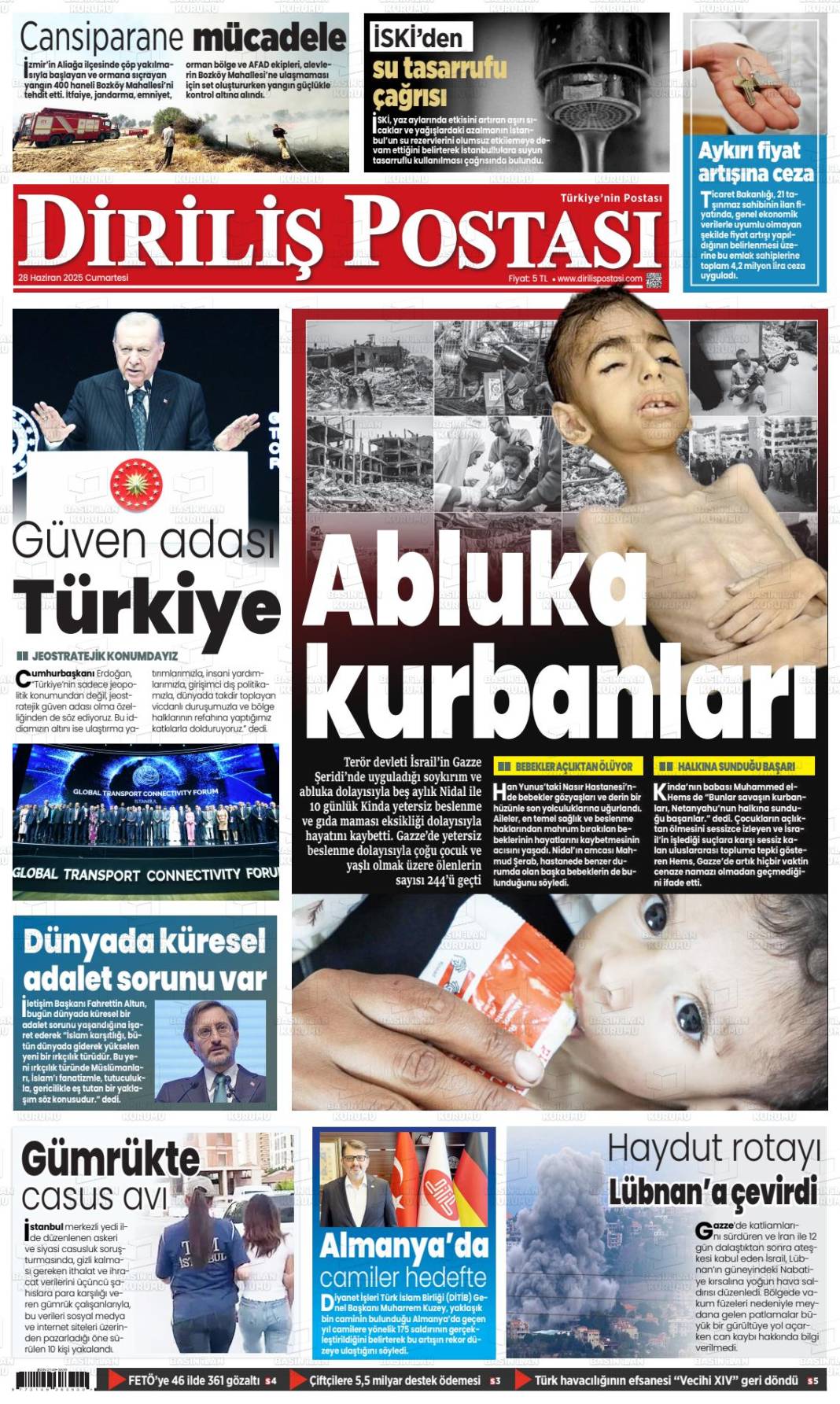 Gazeteler bugün ne yazdı? İşte manşetlerle Türkiye gündemi... 7